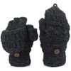 LOUDelephant Chunky Wool Fingerless Shooter Gloves - Mixed Knits -