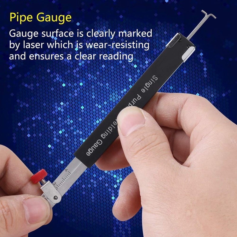 Yuecoom Steel Hi Lo Gauge, Internal Single Purpose Welding Gauge,
