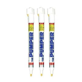 USC THE PUMPER PERMANENT MARKER PENS WHITE - 3 Pen
