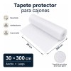 Pack 2 Forros Protectores Cajones Antiderrapantes 30x300cm