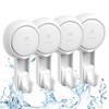 Marchpower Heavy Duty Suction Cup Hooks - 4 Pack