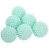 S&T INC. Reusable Plastic Dryer Balls, Fabric Softener for Laundry,