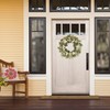 Puleo International 30" Artificial Chrysanthemum and Daisy Floral Spring Door