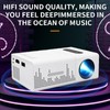 Mini Home Theater HD Projector, US Plug, Remote Control, Supports