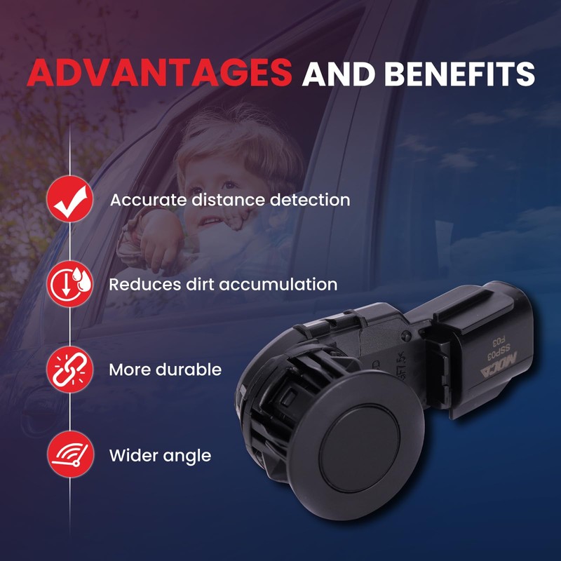 MOCA PPS65 1x Reverse Backup Parking Assist Sensor Fit 2015-2023