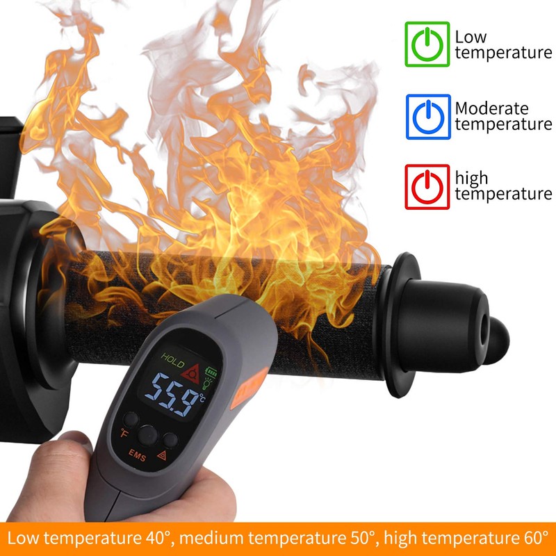 Motorcycle Heated Grips Cover Pad 12V, Universal Handlebar Cover for