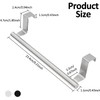 2 Pcs The Door Towel Rack,Stainless Steel Kitchen Towel Holder,for