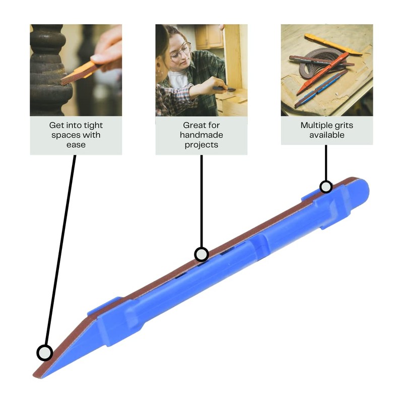 Sanding Sticks, 1/2 Inch Standard Kit