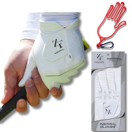 ZEROFIT ZEROFIT ZEROFIT ZERO FIT GLOVES WITH GLOVES HANGER (White, 9.1 inches (23 cm)