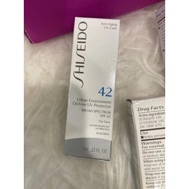 Shiseido 2x Shiseido Urban Environment Oil-Free UV Protector Broad Spectrum SPF 42 =14ml