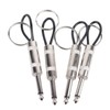 Guitar Key Holder Includes 4 Guitar Plug Keychains and 1