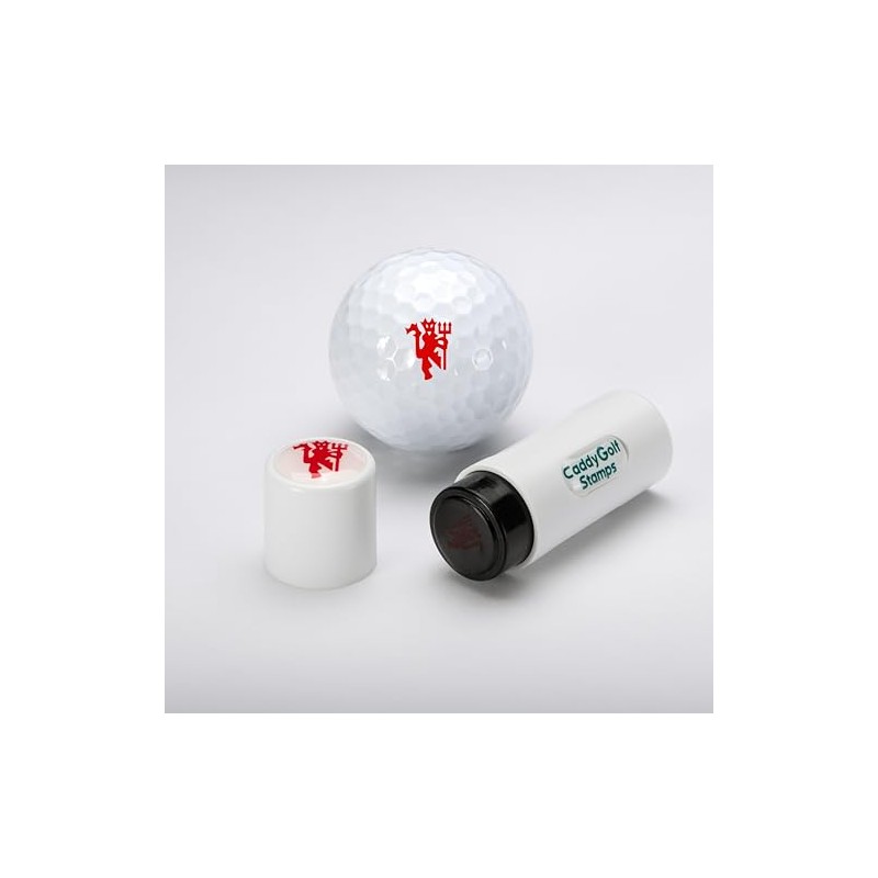 CaddyGolfStamps Man U Manchester Red Devils United Football Design Golf