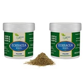 Vitadeal Vegan Echinacea Root Powder (Purple Sun Hat Root) 2 x 300 g Including Measuring Spoon, Pure Natural Without Additives