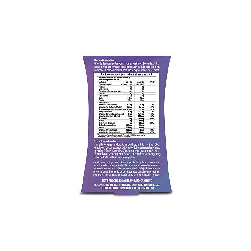 Princesas Multi-Vitaminas y Minerales Gummies | Sin Azúcar | Veganas