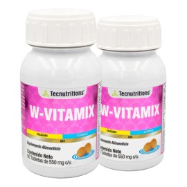 Kit De 2 Suplementos Vitaminas Para Mujer W-vitamix Tecnu® Sabor Sin sabor