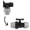 Wall Flange Kit 20mm MDPE - Designed for Secure and