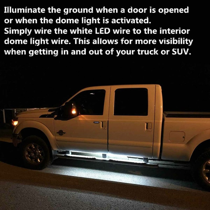 SOCAL-LED LIGHTING Truck LED Running Board Light DRL Side Kick