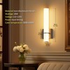 irotine Modern Wall Sconces Set of 2, 5 Color Temperature
