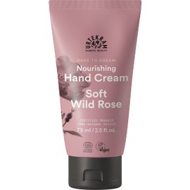 Urtekram Hand Cream - Moisturising - Wild Rose - 75 ml - Vegan, Organic, Natural Origin