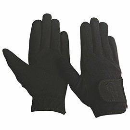 TuffRider Children's Performance Gloves (Black, M)