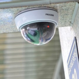 Realistic Dummy Security Camera for Surveillance Deterrence Imitation Model