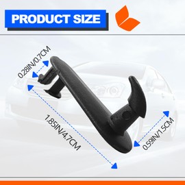 NOTISH 4pcs Car Mat Fixing Clips Floor Carpet Clips Fixing Hooks Carpet Holders Fixing Clamps, Cargo Mat Clip Compatible with Toyota Lexus