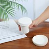 100pcs Disposable Cup Lids Drinking Cup Covers Hotels Bars Cafes