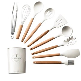 Silicone Cooking Utensils Kitchen Utensil Set Kitchen Gadgets Utensil Set