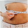 jojofuny Aluminum Tape Measure 2m Retractable Body Measurement Cloth Measuring
