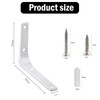 6 Pcs Shelf Bracket, Shelf Brackets, Brackets, Brackets for Shelves,