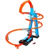 Hot Wheels Toy Car Track Set, Sky Crash Tower More