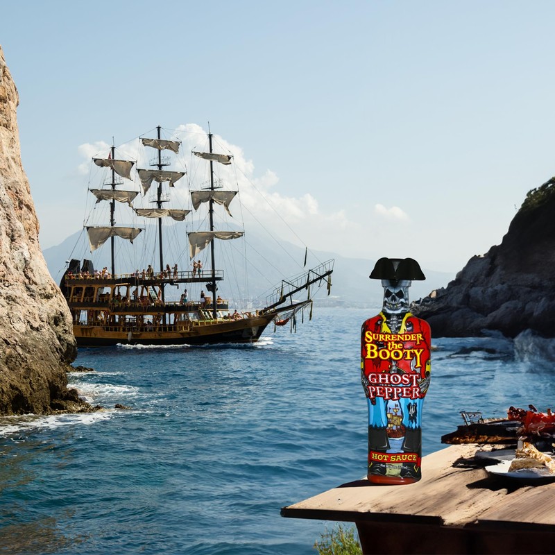 Surrender the Booty Ghost Pepper Hot Sauce – Bhut Jolokia
