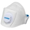 3 x Uvex 8775111 Disposable Dust Mask - EN 149