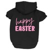 Happy Easter Dog Hoodie | Fleece Lined |Leash Hole| Easter