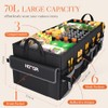 HOTOR Trunk Organizer - Car Organizer with 5 Pockets, Trunk