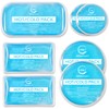 Reusable Hot and Cold Gel Ice Packs for Injuries -