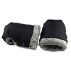2 Pcs Stroller Gloves Waterproof Warm Comfortable Pushchair Hand Muff