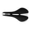 Silicone Bike Saddle Breathable Shock Absorption Black White Mountain Bike