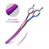 7.0-Inch Curved Thinning Shears for Dog Grooming – Stainless Steel
