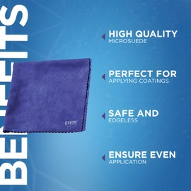 Gyeon Microfiber Suede Cloth 4" x 4" (10 pcs)