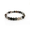 Agata Bracelet 8mm Minerals and Crystals Energetic Beauty Meditation Spiritual