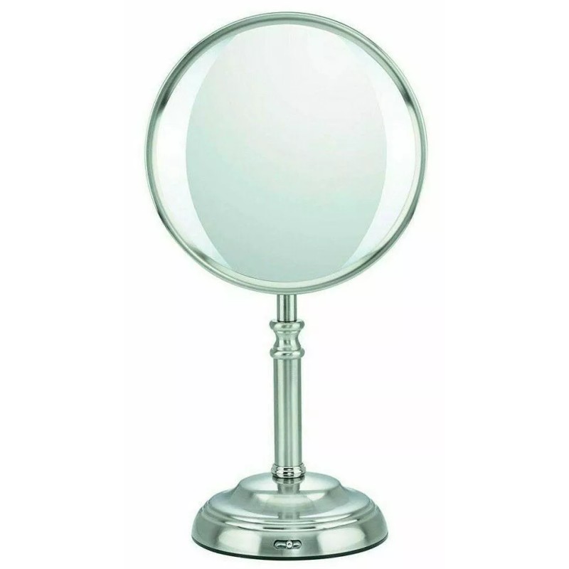 Conair BE10108 Elite Collection 10X/1X Magnifying Makeup Mirror LED Satin