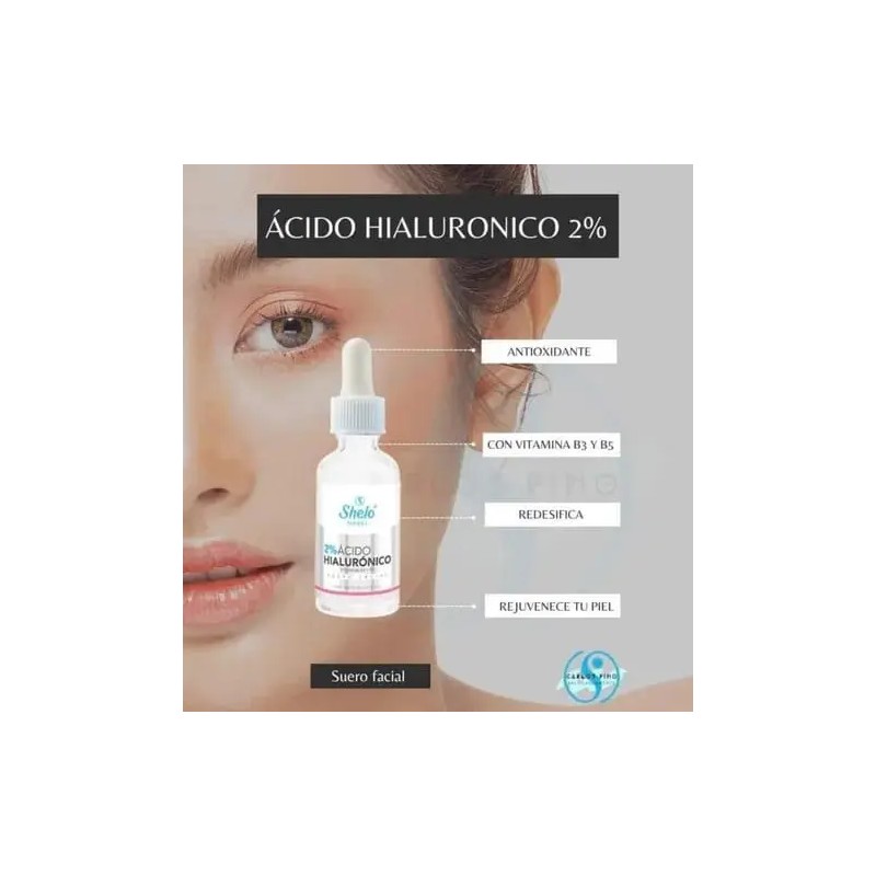 Rutina Facial Colágeno Ácido Hialurónico Tonico Shelo Nabel