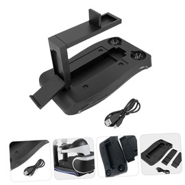 COLLBATH Vr Controller Base Charging Bracket Vr Glasses Stand Charging Station Holder for Gaming Console Stylish Functional