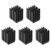 Ranuw 5Pcs/Set 9 * 9 * 12mm Aluminum Cooling Heat