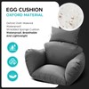 CTLAMK Egg Chair Cushion Replacement, Waterproof Thicken Hanging Egg Swing