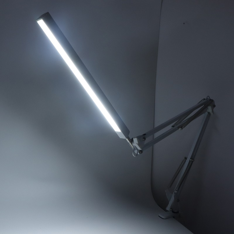 LED Swing Arm Lamp Adjustable Eye Caring Student Reading Desk