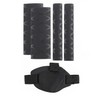 DLPRK 2 Pairs Motorcycle Grip Sleeves, Heat Shrinkable, Non-Slip Brake