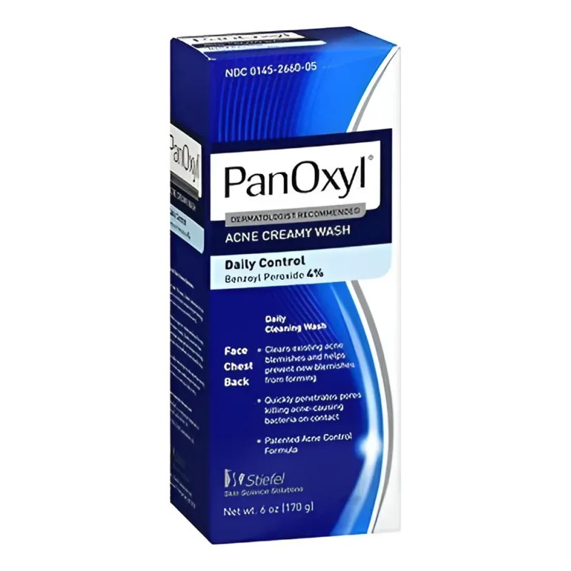 Panoxyl Espuma Limpiadora Antiacné 4% Peroxido De Benzoil