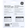GE Mini Touch Light, Battery Operated, LED, ON/OFF Push Button,